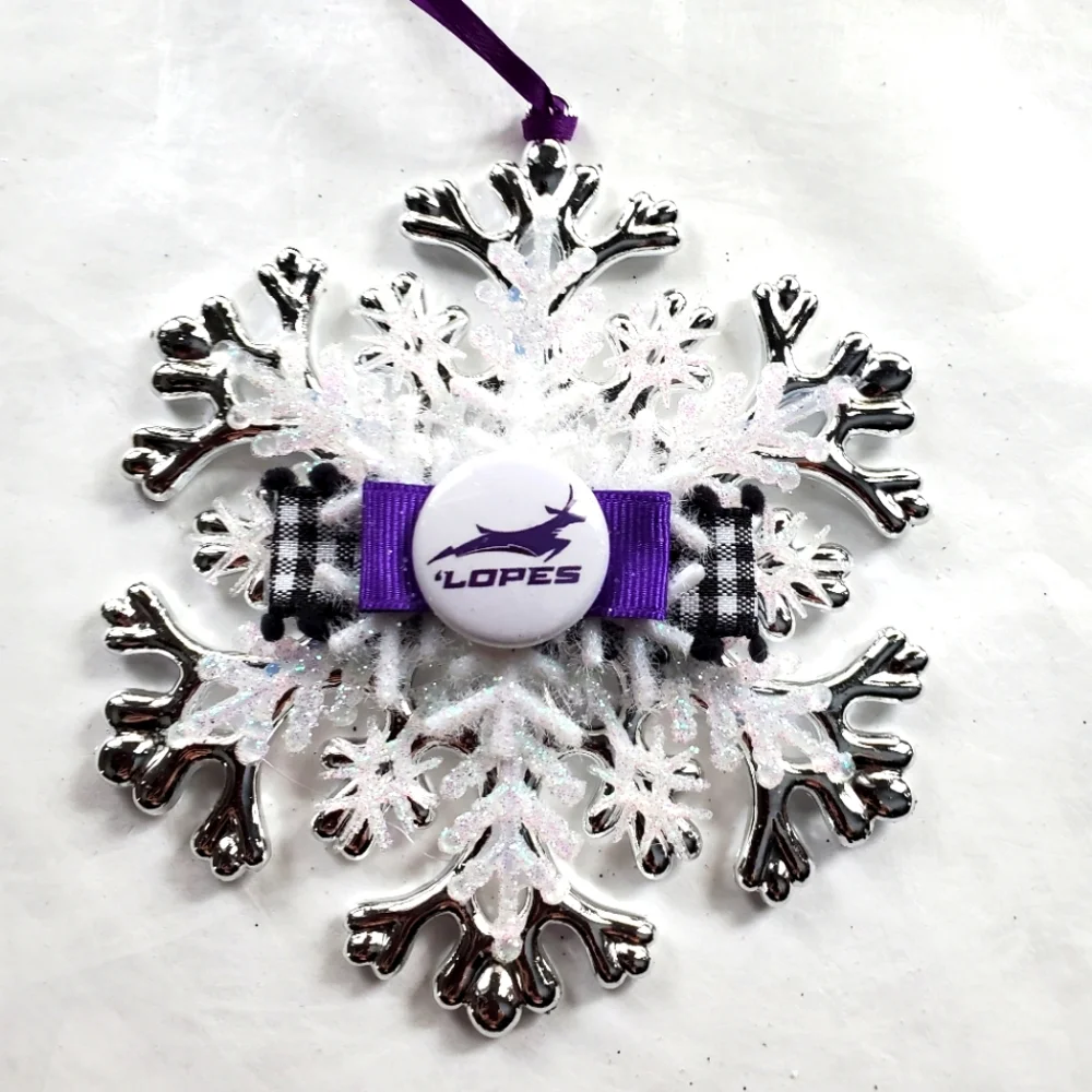 Grand Canyon University Lopes Ornament NCAA GCU Lopes Up Souvenir Chrismas